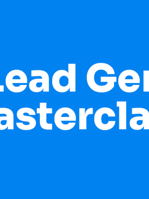 Alex Gray – Lead Gen Masterclass