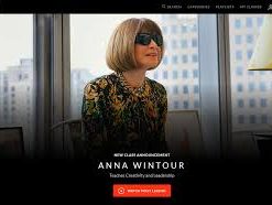 Anna Wintour – Teaches Creativity & Leadership