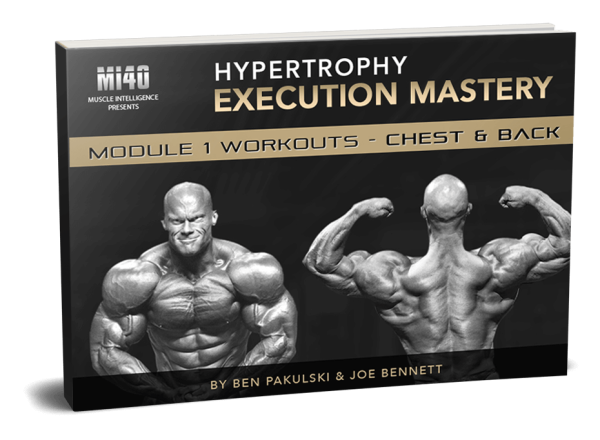 Ben Pakulski – Hypertrophy Execution Mastery