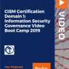 CISM Certification Domain 1- Information Security Governance Video Boot Camp 2019