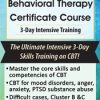 Cognitive Behavioral Therapy Certificate Course 3-Day Intensive Training