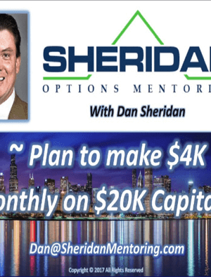 Dan Sheridan – A Plan To Make $4K Monthly On $20K