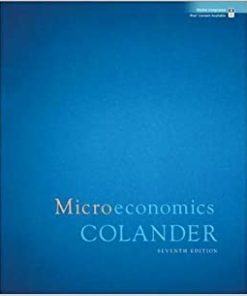 David C. Colander – Microeconomics