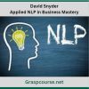 David Snyder – Applied NLP in Business Mastery