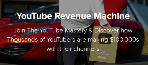 David Vlas – YouTube Revenue Machine Making 6 Figures A Year