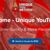 Dejan Dave Nick – Passive Income – Unique YouTube Method