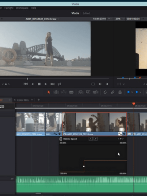 Editing short fashion promo video with DaVinci Resolve