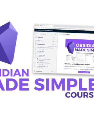 Francesco D’Alessio & Justin DiRose – Obsidian Made Simple