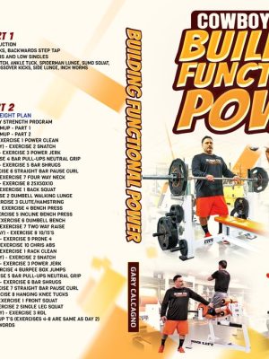 Gary Calcagno – Cowboy Strong – Building Functional Power