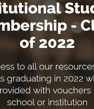 George – Institutional Student Membership – Class of 2022