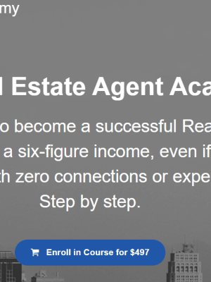Graham Stephan – The Real Estate Agent Academy