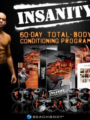 INSANITY Workout Deluxe 10 DVDs (60-Day Total-Body Conditioning Program)