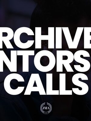 Jay Morrison Academy – Archived Mentorship Calls