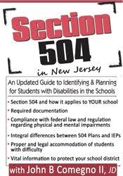 John B. Comegno II – Section 504 in New Jersey