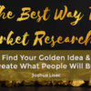 Joshua Lisec – The Best Way To Market Research It – Find Your Golden Idea & Create What People Will Buy