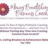 Kendall SummerHawk – Money Breakthrough Business Coach Training