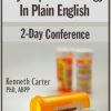 Kenneth Carter – Psychopharmacology in Plain English