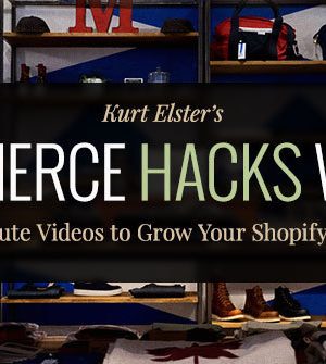 Kurt Elster – Ecommerce Hacks Weekly