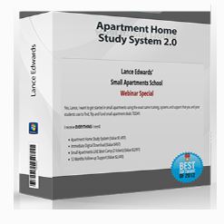 Lance Edwards – Apartment Home Study System 2.0