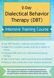 Lane Pederson – 2-Day Dialectical Behavior Therapy (DBT) Intensive Training