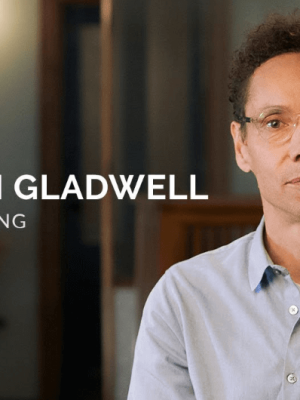 Malcolm Gladwell Teaches Writing