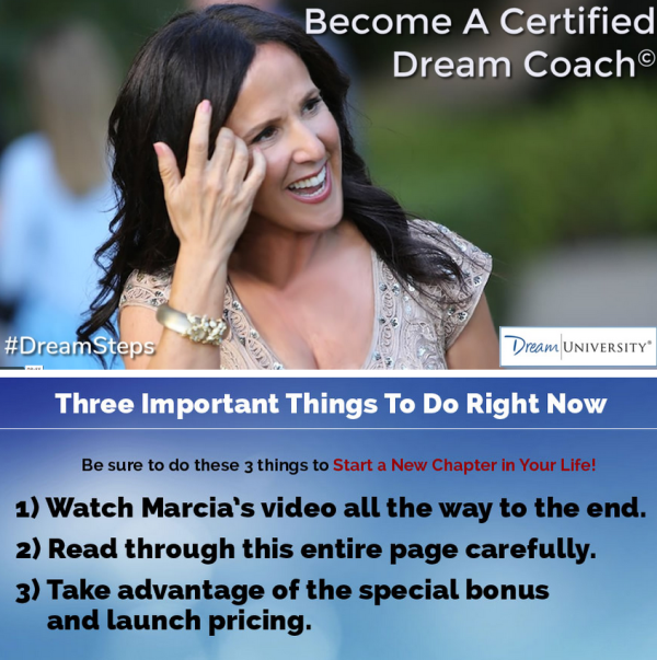 Marcia Wieder – Online Dream Coach Certification