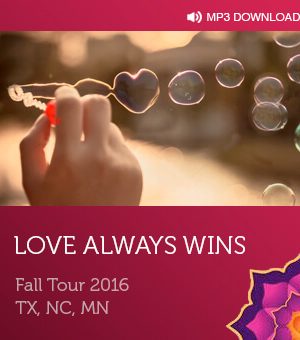 Matt Kahn and Julie Dittmar – Love always wins