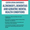 Micheal Shafer – 2-Day Certification Conference – Alzheimer’s