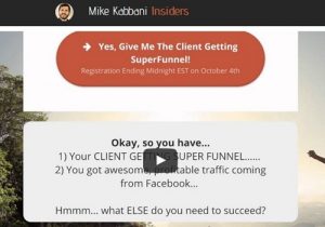 Mike Kabbani – The Dynamic Client SuperFunnel Program