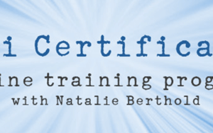 Natalie Berthold – Reiki Mastership Certification 2016