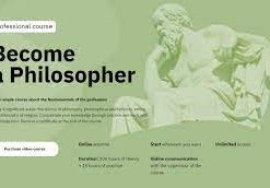 Professional course Become a philosopher