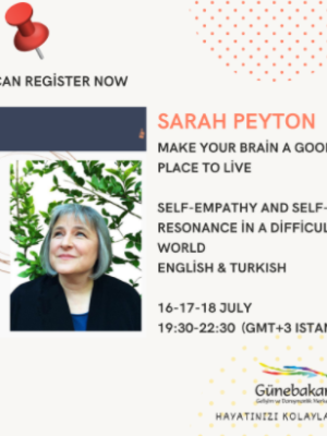 Sarah Peyton – Make Your Brain a Good Place to Live The Neuroscience of Self-Warmth