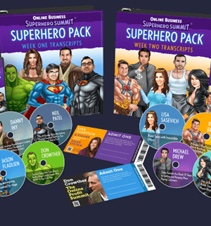 SuperHero Pack – Online Business Superhero Summit 2014