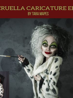 Tara Mapes – Cruella Caricature Tutorial