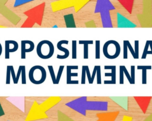 The Principles of Oppositional Movement