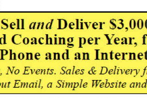 Tom Orent – How to Sell $3M yr High End Coaching