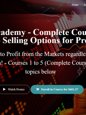 Top Trader Academy – Complete Course (Lectures 1-6) – Selling Options for Profits