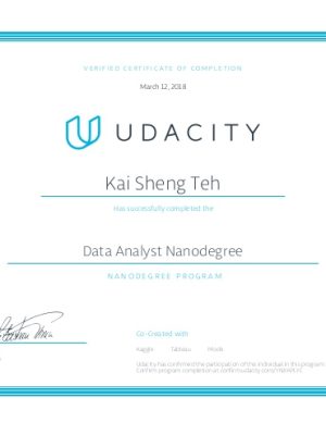 Udacity – Data Analyst Nanodegree