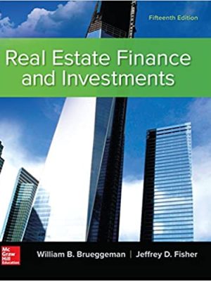 William Brueggeman and Jeffrey Fisher – Real Estate Finance and Investments