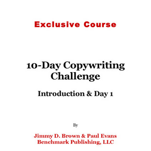 Jimmy D. Brown – 10 Day Copywriting Challenge