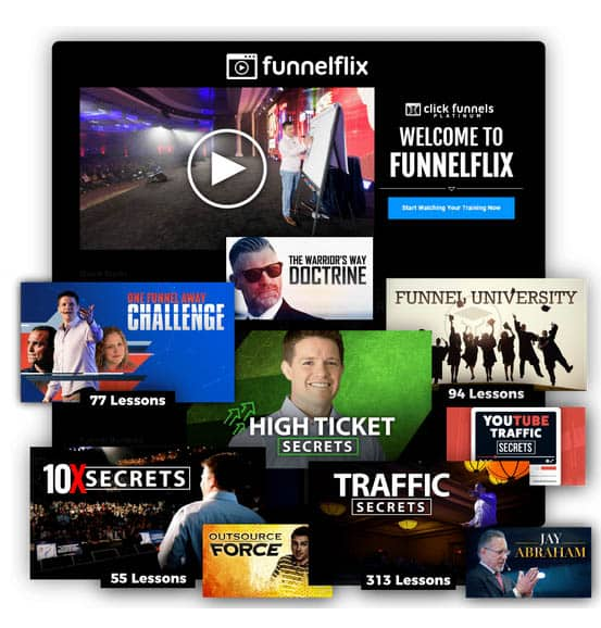  What is Russell Brunson's FunnelFlix Collection