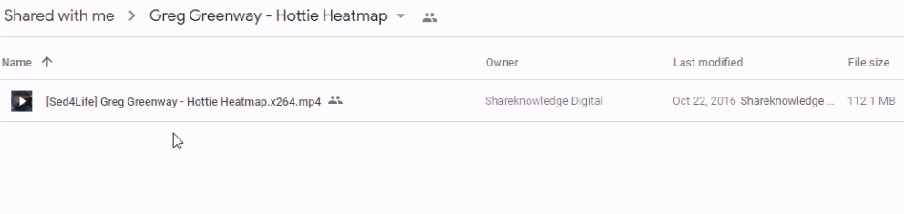 Greg Greenway Hottie Heatmap Course