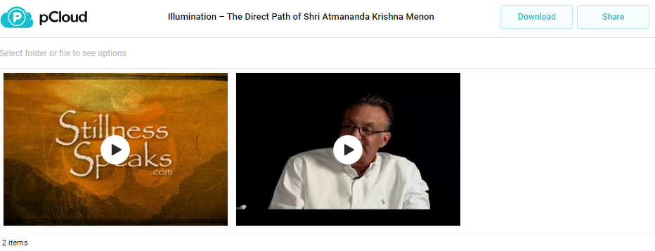 Illumination The Direct Path of Shri Atmananda Krishna Menon Course